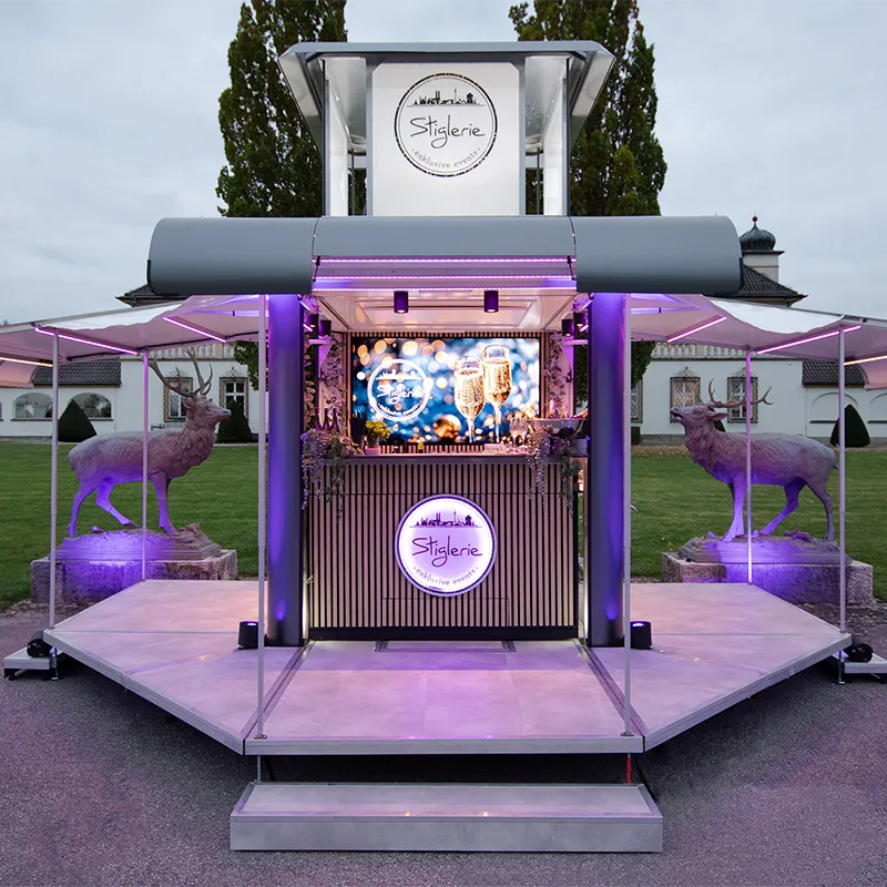 Mobiler Messestand mieten