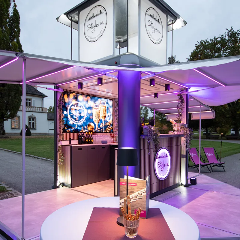 Nachhaltigen Messestand mieten