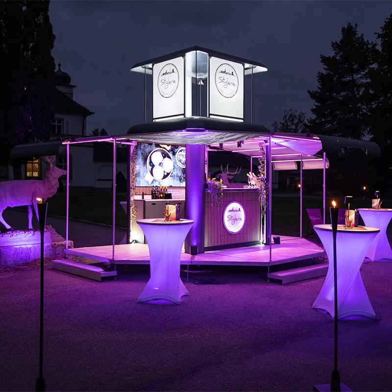 Mobiler Promotionstand mieten